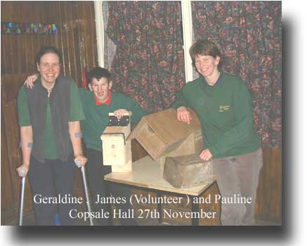 Countryside Rangers at Copsale Village Hall